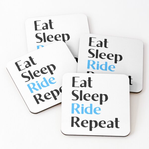 Item preview, eat sleep ride repeat designed and sold by Eriksonshop.