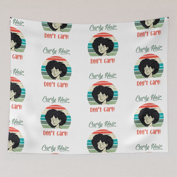 Item preview, Curly Hair Dont Care Sayings for Curly hairstyle  designed and sold by Add To Cart.