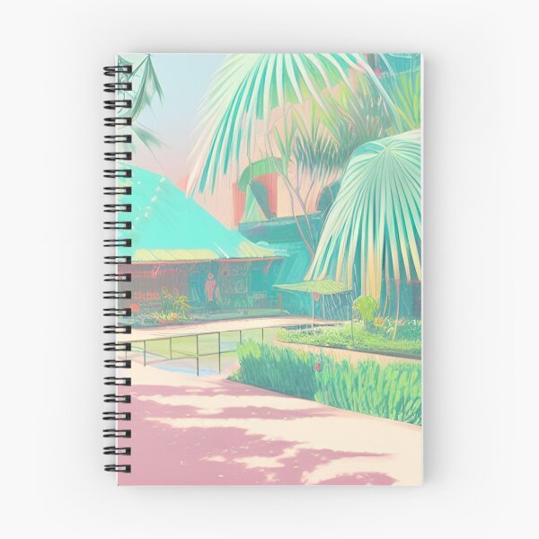 Item preview, 90s Nostalgia Retro Vaporwave Fantasy Futuristic Retro Landscape Illustration designed and sold by S Y N T H R E A L M.