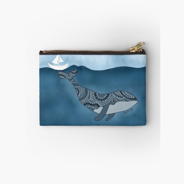 Item preview, Whale and her white boat designed and sold by Lubilul-.