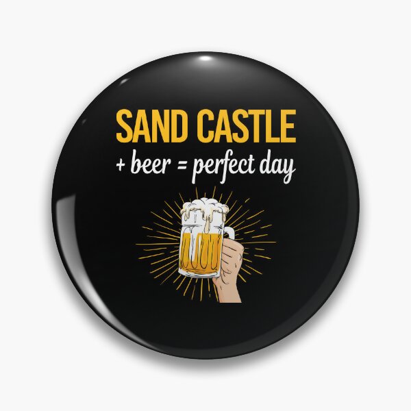 Item preview, Beer Perfect Day Sand Castle designed and sold by WigglesDailey.
