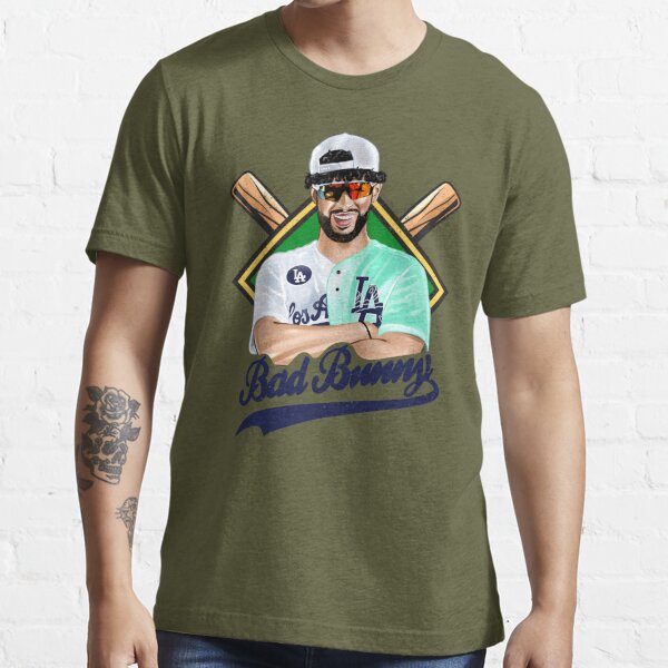 Bad Bunny in Los Angeles Baseball Jersey Essential T-Shirt for Sale by  OmoYolo