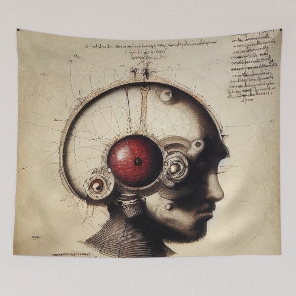 Item preview, Cybernetic organism designed and sold by AM FineArtPrints.