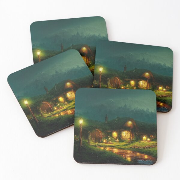 Item preview, Goodnight Shire designed and sold by Tora Senshi Art Gallery.