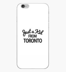 Just a kid from Toronto iPhone Case