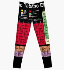 Periodic table of the Elements updated Leggings