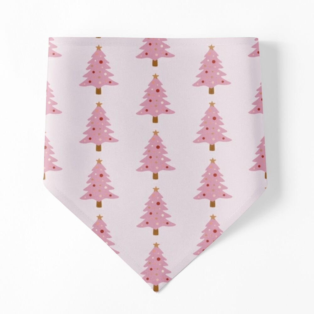 Preppy Pink Christmas Tree Sticker for Sale by EpicCreation