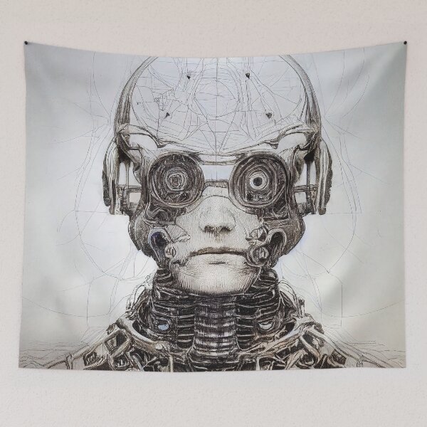 Item preview, Cybernetic organism designed and sold by AM FineArtPrints.