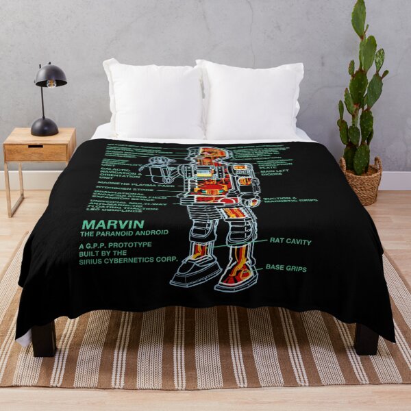 Item preview, Marvin Paranoid Android Diagram Cross Section designed and sold by iconikit.