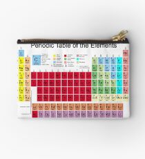 Periodic table of the Elements Studio Pouch