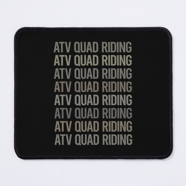 Item preview, Gray Text Art ATV Quad Riding designed and sold by TarynBrown3126.