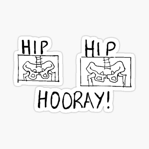 Vista previa del artículo con la obra «¡Hip hip hurra!», diseñado y vendido por maryhop.
