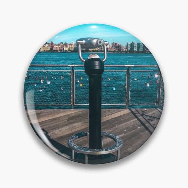 Item preview, Manhattan Skyline Love Padlocks NYC designed and sold by eleonoraingrid.