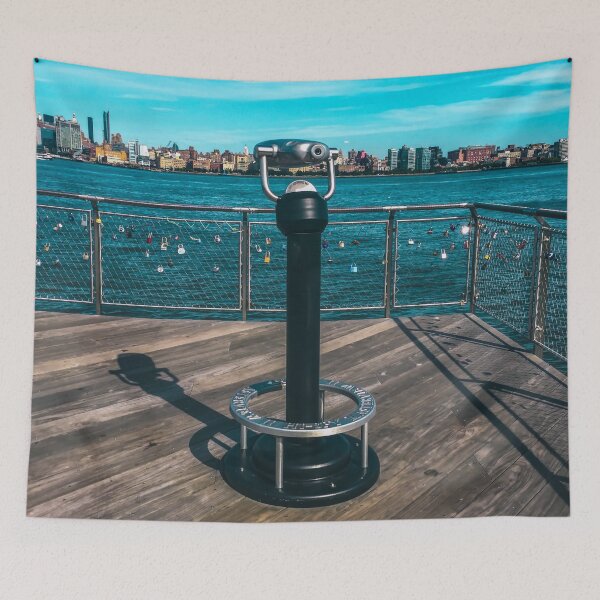 Item preview, Manhattan Skyline Love Padlocks NYC designed and sold by eleonoraingrid.