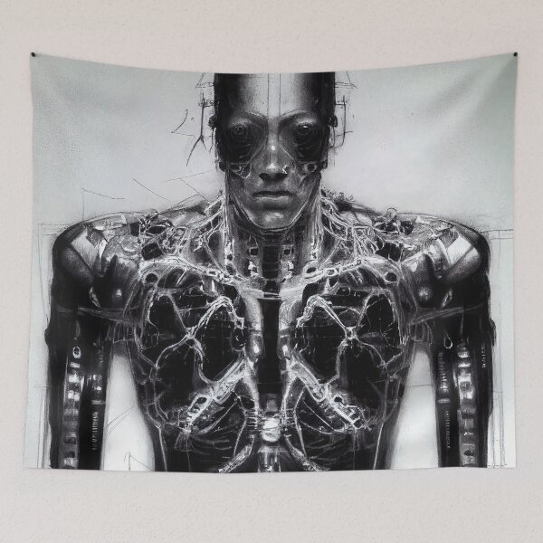 Item preview, Cybernetic organism designed and sold by AM FineArtPrints.
