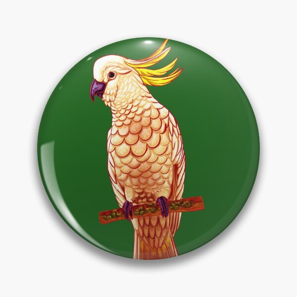 Item preview, Sulphur Crested Cockatoo, Cacatua galerita designed and sold by Jojo-Tiger.