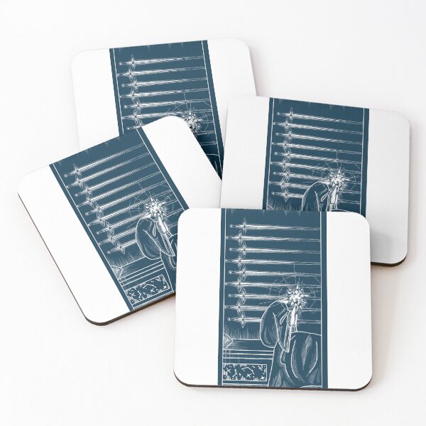Item preview, Nine swords(Taros card) designed and sold by mabokado.