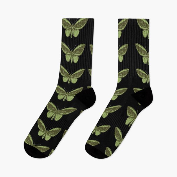 Item preview, Vintage Green Moths designed and sold by I-Cant-We-Can.