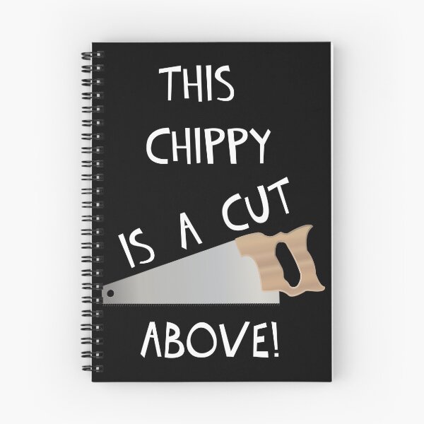 Item preview, THIS CHIPPY IS A CUT ABOVE! designed and sold by DomGDesign.