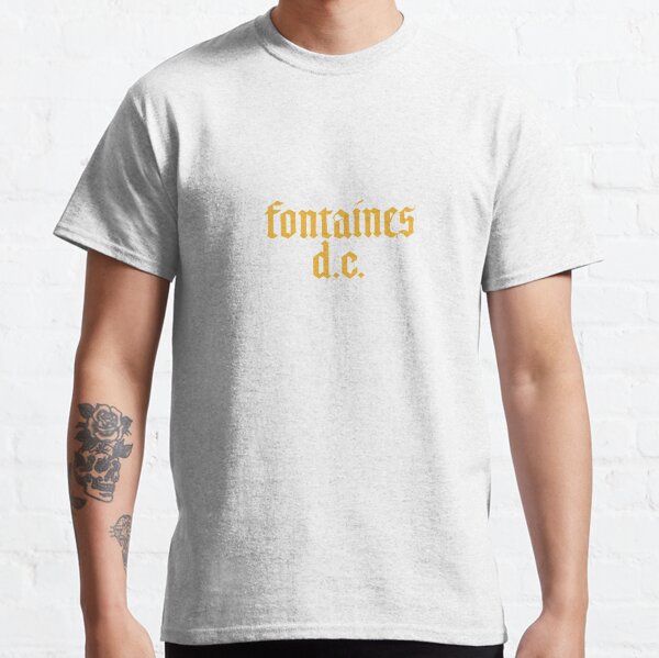 Fontaines D.C. Logo Tee (smaller logo) Classic T-Shirt