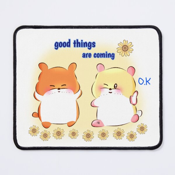 Item preview, Hamster | Hamster Lover - Good things are coming designed and sold by FennyWijayaMomo.