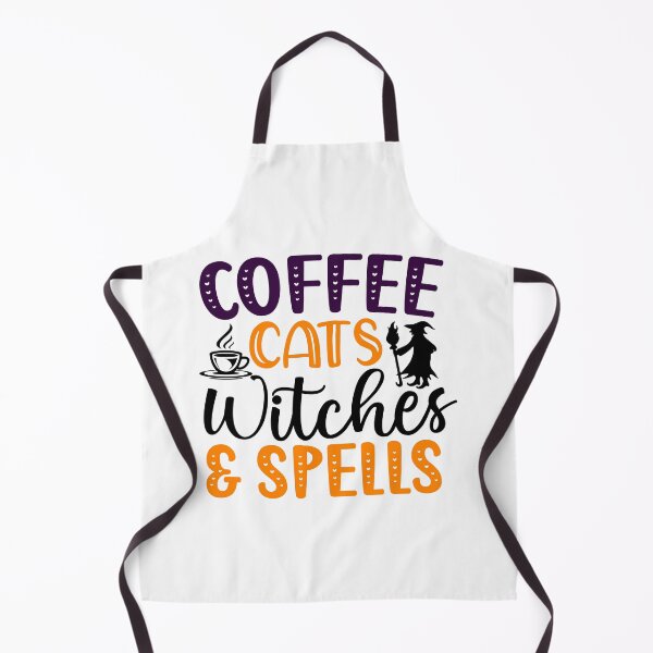 Item preview, Coffee Cats Witches and Spells Cute and Simple Halloween Design designed and sold by VieGalleryy.