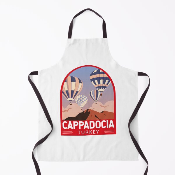 Item preview, Cappadocia Turkey Retro Emblem designed and sold by KrisSidDesigns.