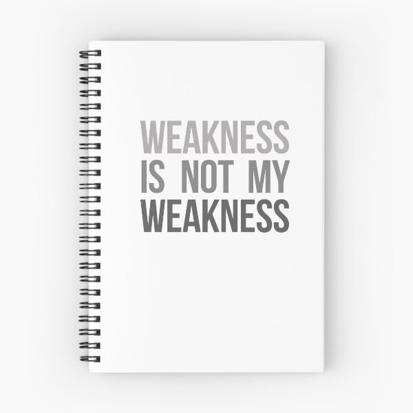 Item preview, Weakness is not my weakness designed and sold by Periodic Table of Synthpop.