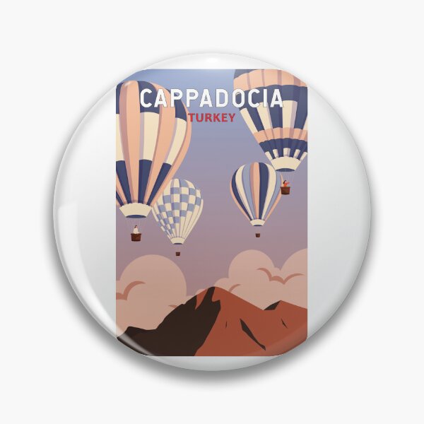 Item preview, Cappadocia Turkey Retro Vintage designed and sold by KrisSidDesigns.