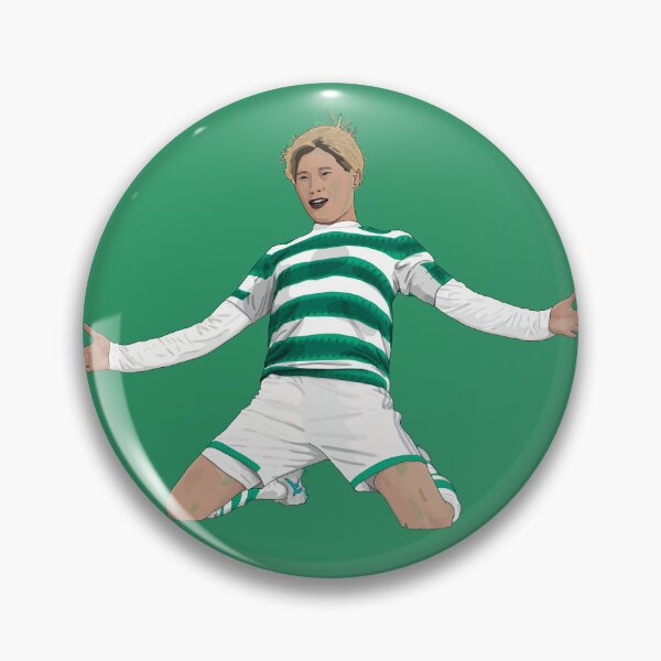 Item preview, Kyogo Furuhashi Celtic Knee Slide designed and sold by wdart.