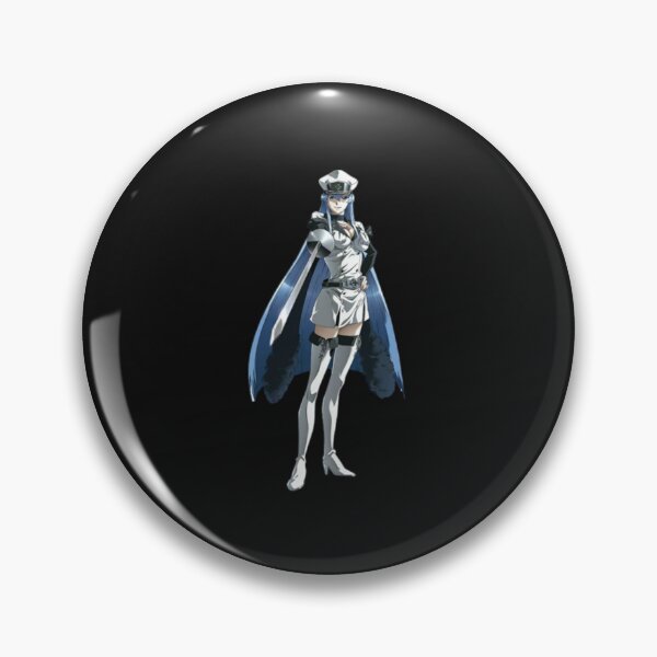 Item preview, Esdeath Blushing and Smiling (Esdese Akame Ga Kill Sticker) designed and sold by Stevenobinsun.