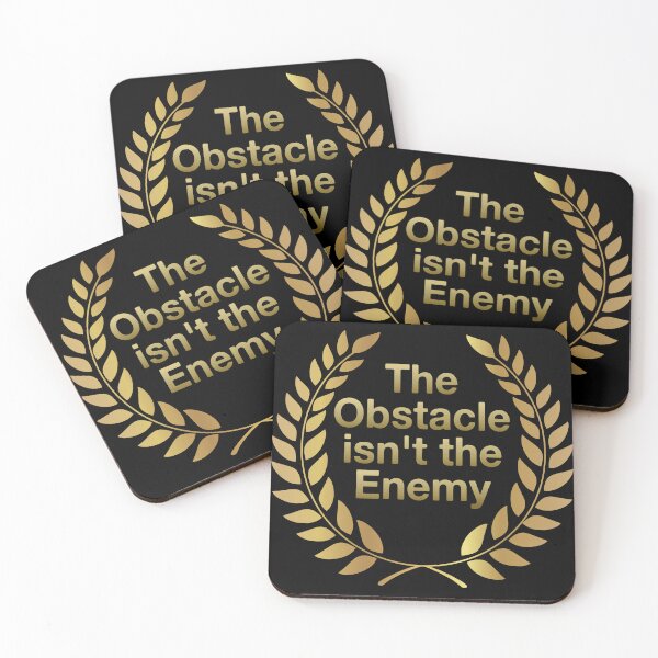 Item preview, The Obstacle isn't the Enemy designed and sold by secondanchor.