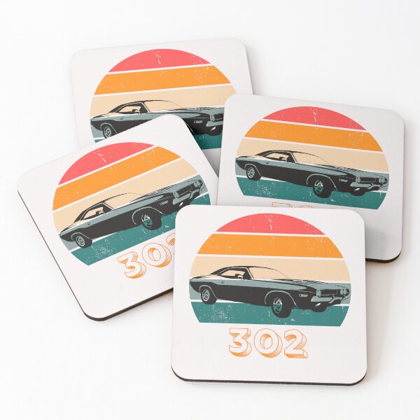 Item preview, Mustang-302-Classic car Posters designed and sold by ZoesAttic.