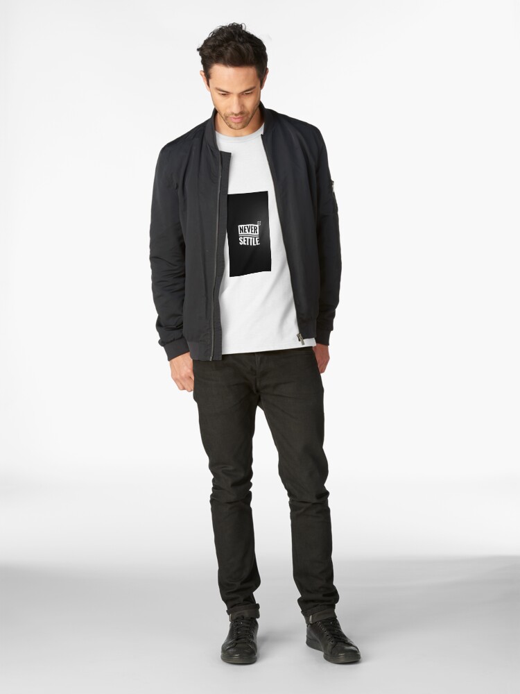 oneplus never settle t shirt