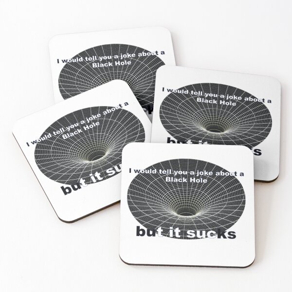 Item preview, black hole joke, funny physics and general relativity joke designed and sold by NoetherSym.