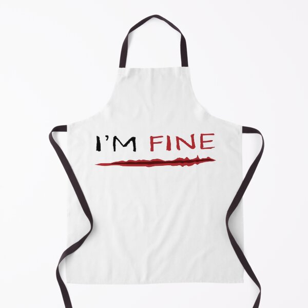 Item preview, Im Fine Bloody designed and sold by Glorious Articles.