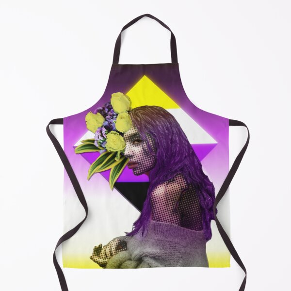 Item preview, Non-binary pride pop-art designed and sold by Melindrea.