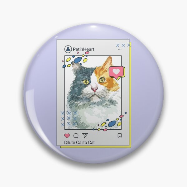 Item preview, Dilute Calito (Tortoiseshell) Cat Breed Watercolor Item-14 By PetinHeart designed and sold by PetinHeart.