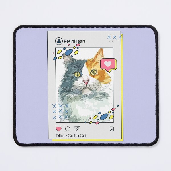Item preview, Dilute Calito (Tortoiseshell) Cat Breed Watercolor Item-14 By PetinHeart designed and sold by PetinHeart.