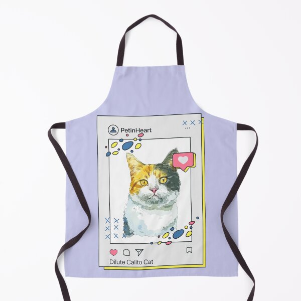 Item preview, Dilute Calito (Tortoiseshell) Cat Breed Watercolor Item-15 By PetinHeart designed and sold by PetinHeart.