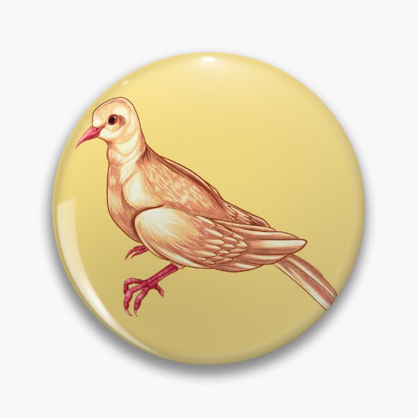 Item preview, Albino Ringneck Dove, Streptopelia risoria designed and sold by Jojo-Tiger.