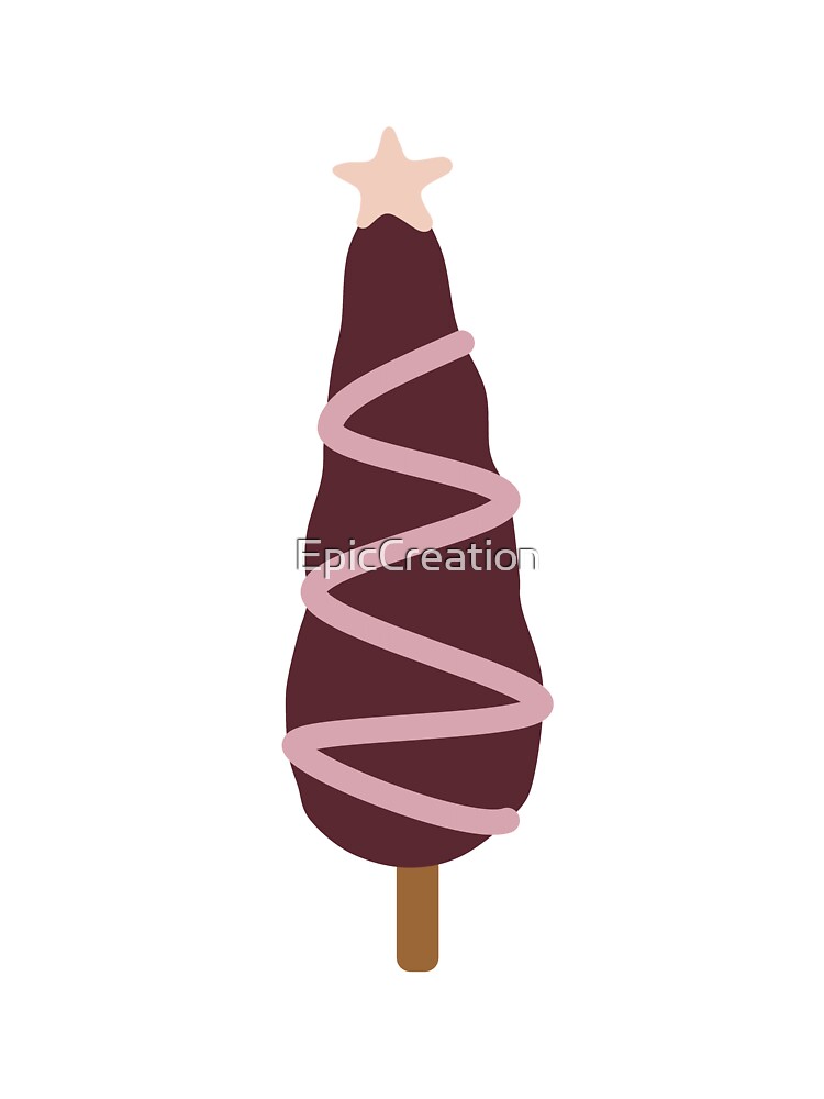 Preppy Pink Christmas Tree Sticker for Sale by EpicCreation