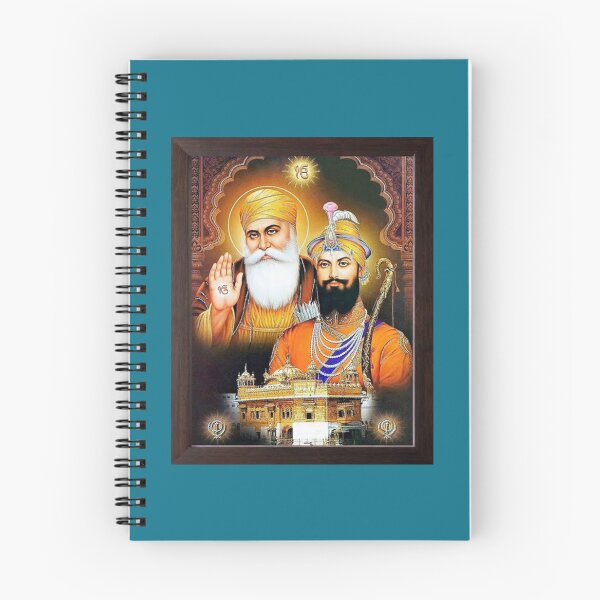 Item preview, Guru Nanak Dev Ji  Guru Gobind Singh ji  dhan guru nanak  baba ji  waheguru   designed and sold by KreedStoreone.