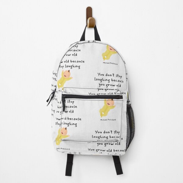 Item preview, You dont stop laughing because you grow old. You grow old because you stop laughing. Michael Pritchard designed and sold by LifeWisdom.