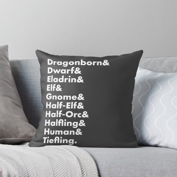 Item preview, Dungeons & Dragons Races designed and sold by kayesdoodles.