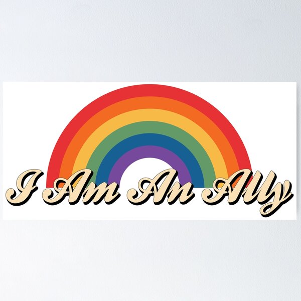 Item preview, I am An Ally - Pride design for Gay Rights LGBTQ designed and sold by portokalis.