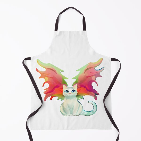 Item preview, cute cat animal with fantasy wing designed and sold by ShopThousand.