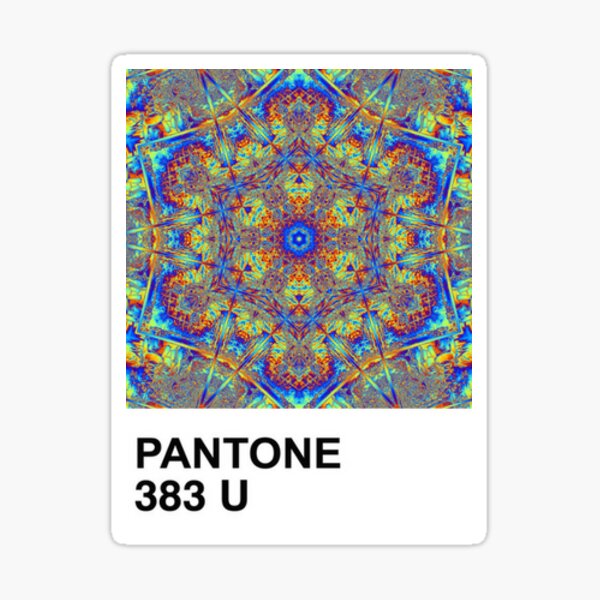 Stars Eye Trippy Psychedelic Rainbow Cute Pastel Goth Punk Square 3” Sticker