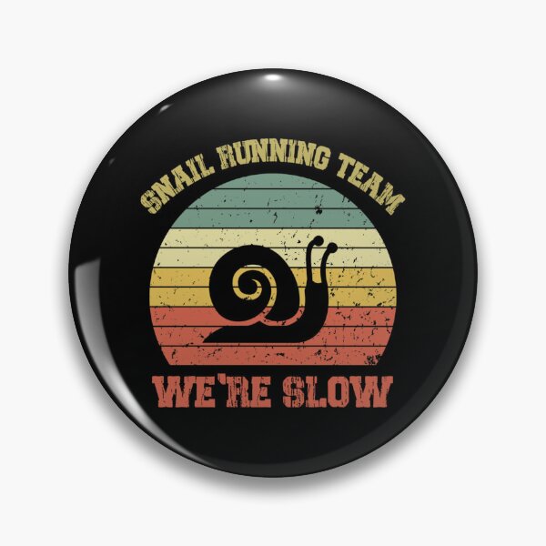 Item preview, Snail Running Team We're Slow Essential T-Shirt designed and sold by brendauxerin.