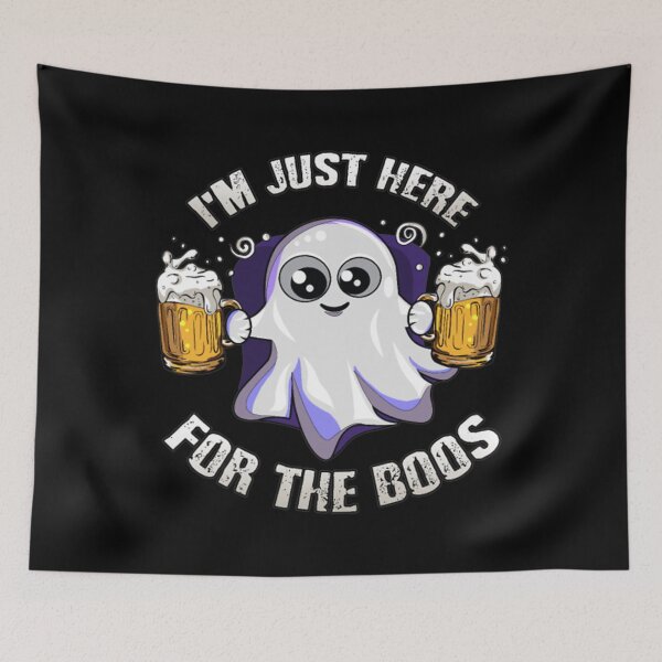 Item preview, I'm Just Here For The Boos Funny Halloween Costume Gift designed and sold by emotionaldegrad.